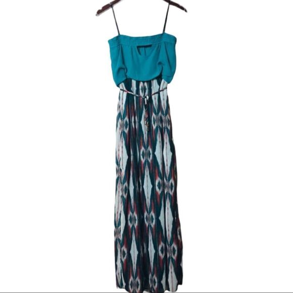 Jodi Kristopher Green Print Cutout Dress - Picture 2 of 8